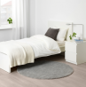 Paklājs apaļš vienkrāsains Atam beige, 120x120 cm Paklājs no Vācijas Cena 32.90eur. paklajiunpaklaji. lv Bezmaksas piegāde visā Latvijā.